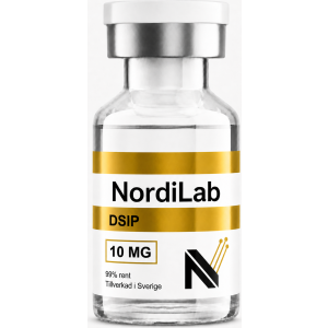 NordiLab DSIP 10 MG, 99% rent, tillverkad i Sverige